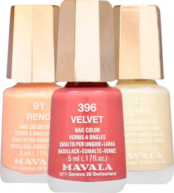 Kit Mavala Mini Colours de Esmaltes (3 produtos)