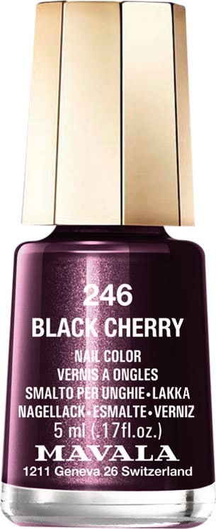 Mavala Mini Colours Black Cherry - Esmalte Cintilante 5ml