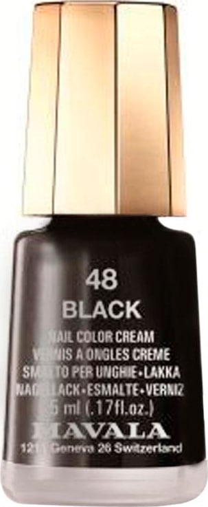 Mavala Mini Colours Black - Esmalte Cremoso 5ml