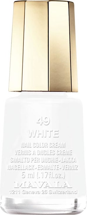 Mavala Mini Colours White - Esmalte Cremoso 5ml