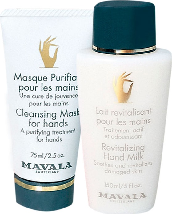 Mavala Repairing Night Cream for Hands e Revitalizing Hand Milk (2 Produtos)