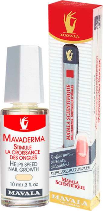 Kit Mavala Scientifique Pen & Mavaderma - Endurecedor 3,5ml + Fortificante 10ml