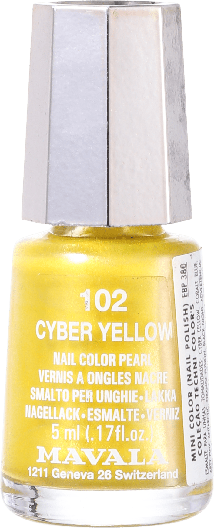 Mavala Techni Colors Cyber Yellow - Esmalte Cremoso 5ml