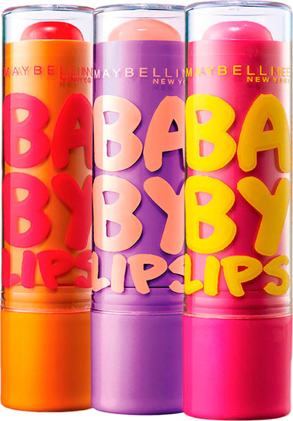 Kit Maybelline Baby Lips Tutti-Frutti (3 produtos)