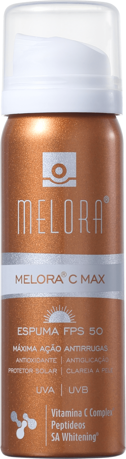 Melora Melora C Max Espuma FPS 50 - Protetor Solar Facial 45ml