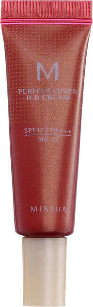 Missha M Perfect Cover Nº 27 Honey Beige - BB Cream 10ml