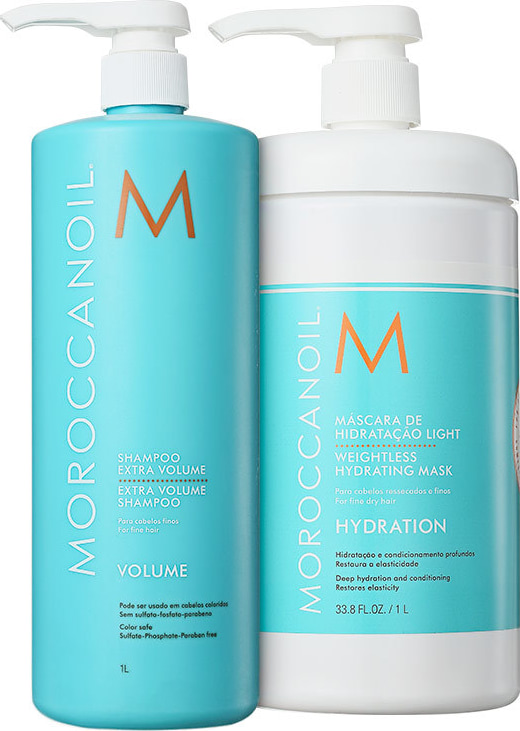 Moroccanoil Extra Volume Duo Kit (2 Produtos)