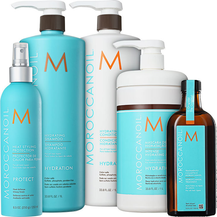 Moroccanoil Hydrating Protection Kit (5 Produtos)