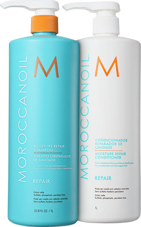 Moroccanoil Moisture Repair Duo Kit (2 Produtos)