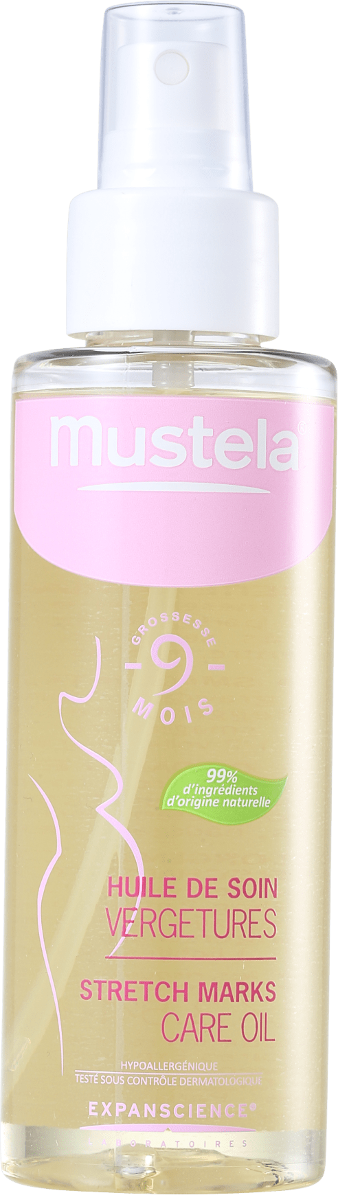 Mustela 9 Mois Huile de Soin Vergetures - Óleo para Estrias 105ml