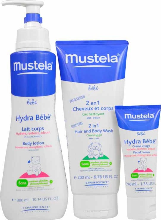 Kit Mustela Bain (3 produtos)