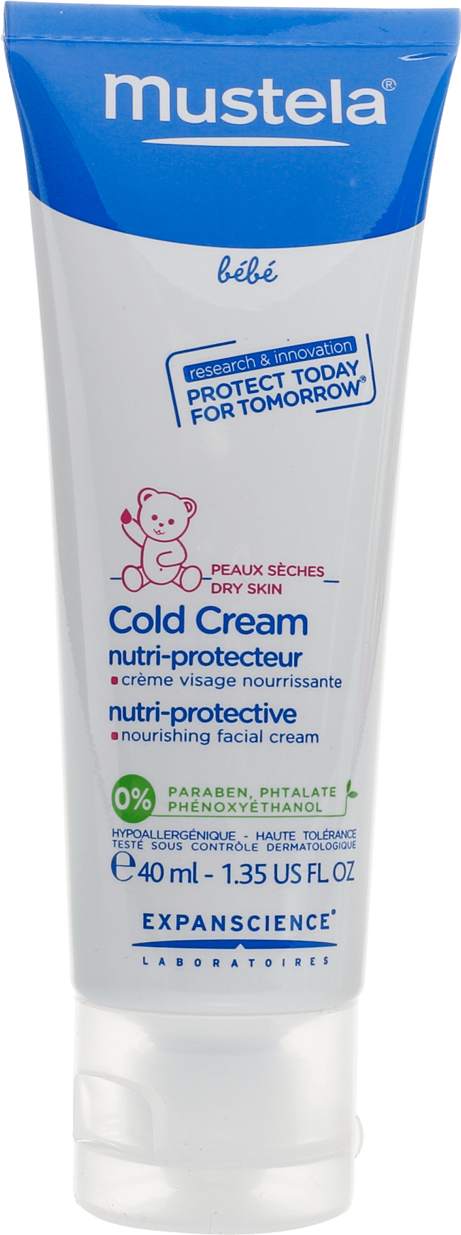 Mustela Bébé Cold Cream - Creme Nutritivo e Protetor 40ml