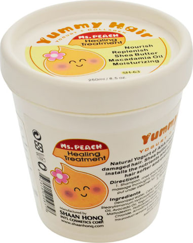 N.P.P.E. Shaan Honq Yummy Hair Ms. Peach Healing Treatment - Máscara Tratamento 250ml