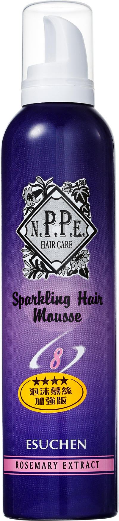 N.P.P.E. Sparkling Hair Mousse Nº8 - Mousse 300ml
