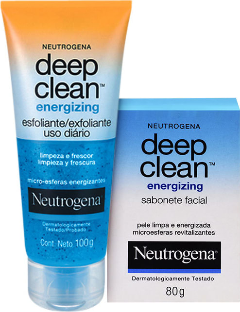 Kit Neutrogena Deep Clean Energizing Duo (2 produtos)