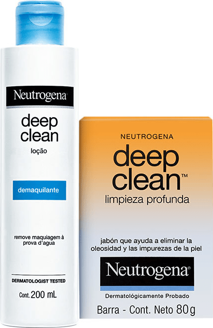 Kit Neutrogena Deep Clean (2 produtos)