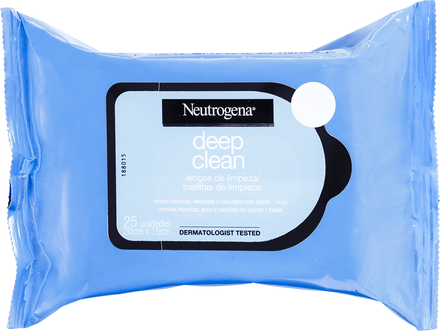 Neutrogena Deep Clean - Lenço Demaquilante (25 unidades)