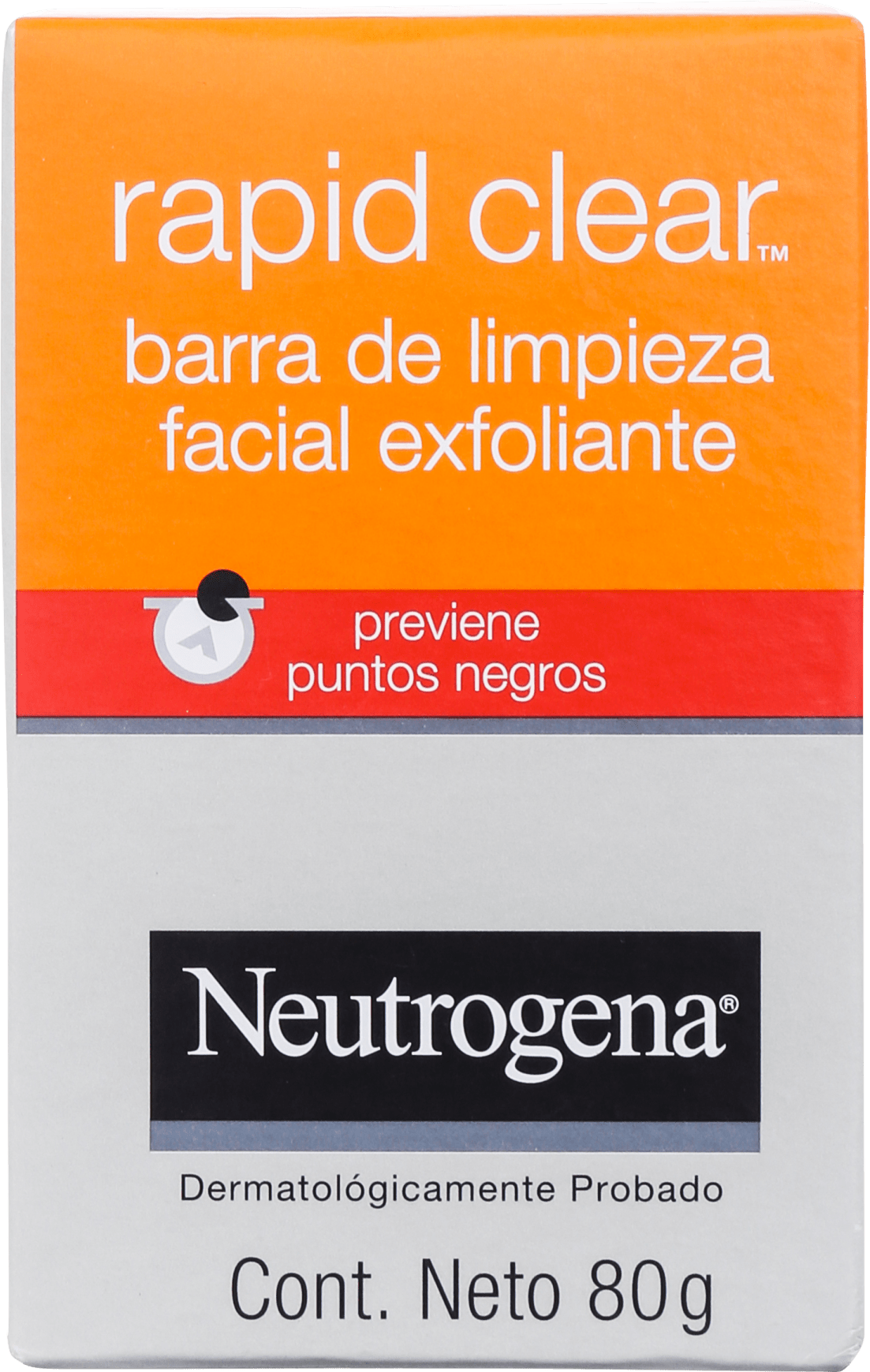 Neutrogena Rapid Clear - Sabonete em Barra para Cravos 80g