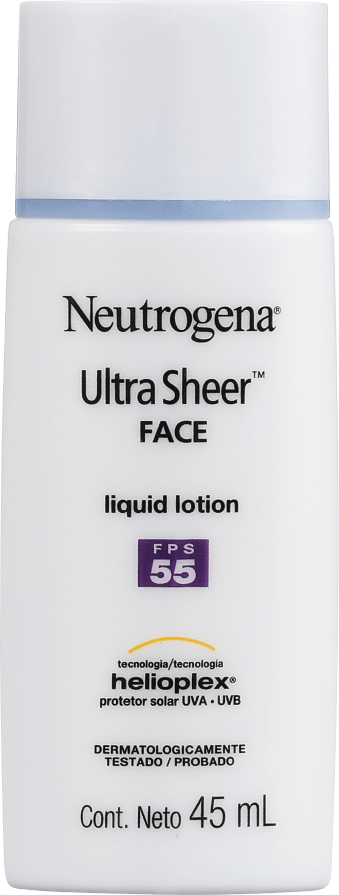 Neutrogena Ultra Sheer Liquid Lotion FPS 55 - Protetor Solar Facial 45ml