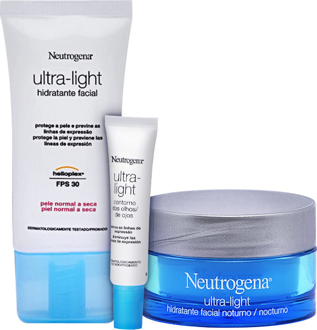 Neutrogena Ultra-Light - Trio Kit (3 Produtos)