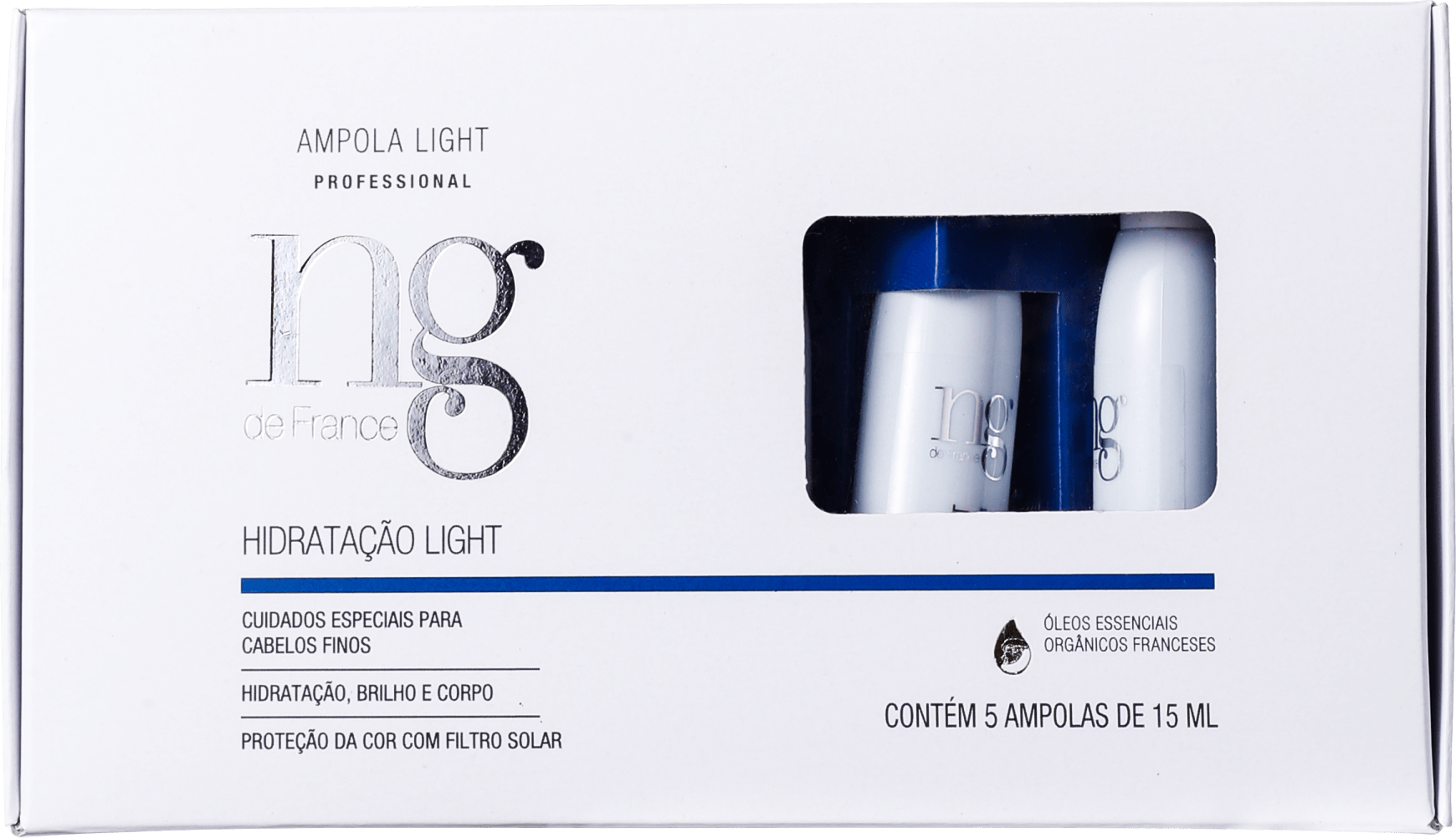 NG de France Light Hidratação Light - Ampola 5x 15ml