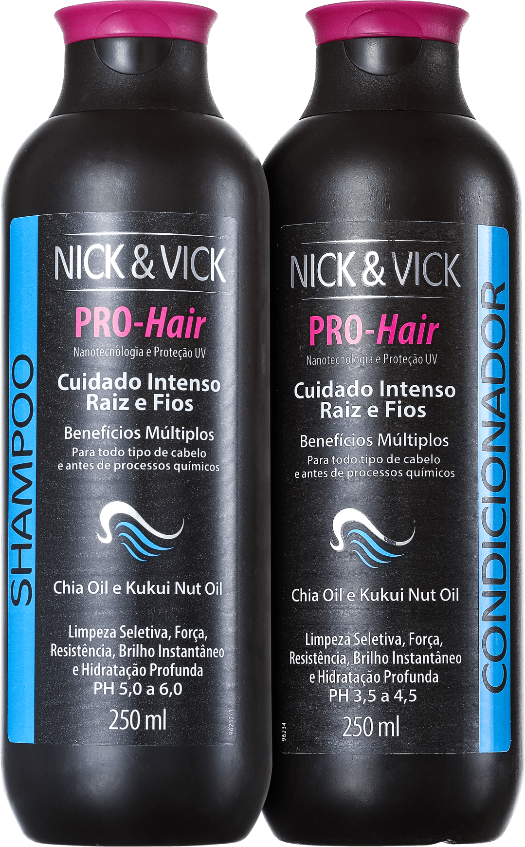 Nick & Vick PRO-Hair Cuidado Intenso Raiz e Fios Kit (2 Produtos)