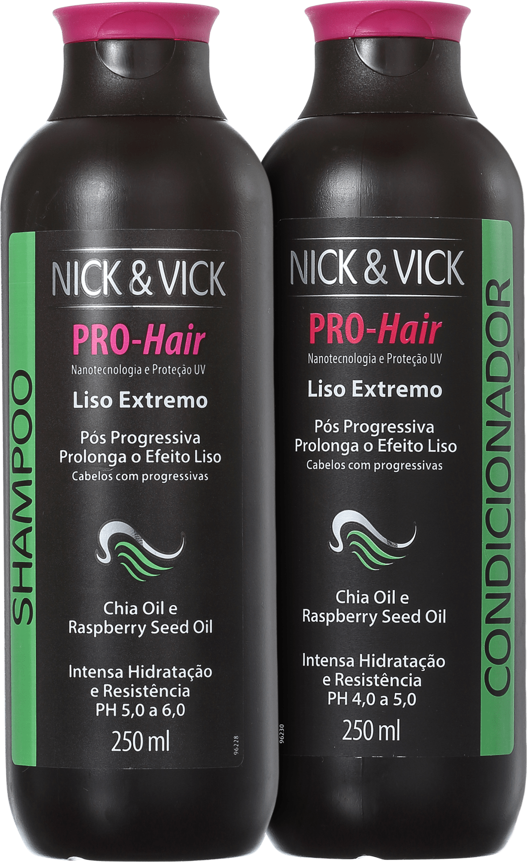 Nick & Vick PRO-Hair Liso Extremo Kit (2 Produtos)