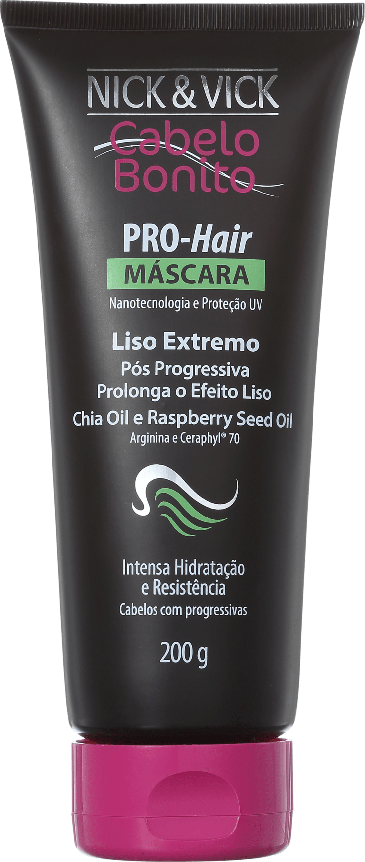 Nick & Vick PRO-Hair Liso Extremo - Máscara de Tratamento 200g