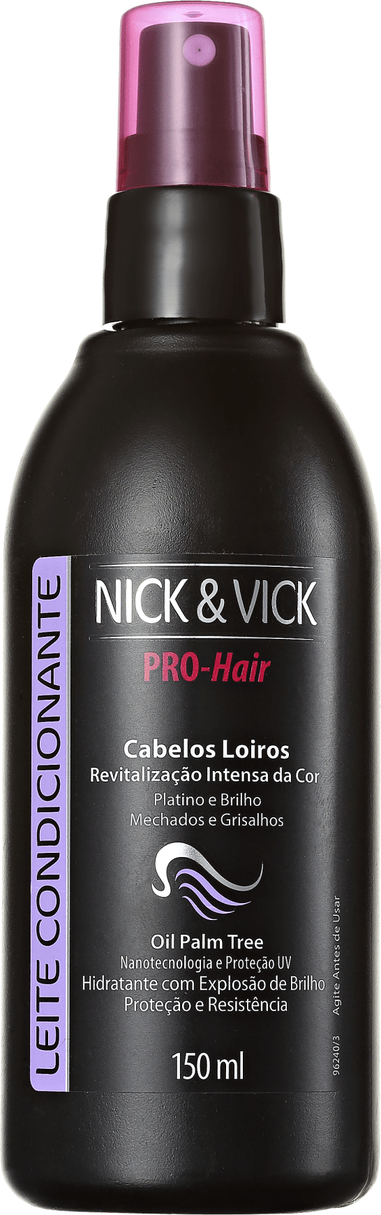Nick & Vick PRO-Hair Revitalização Intensa Cabelo Loiro - Leite Condicionante 150ml