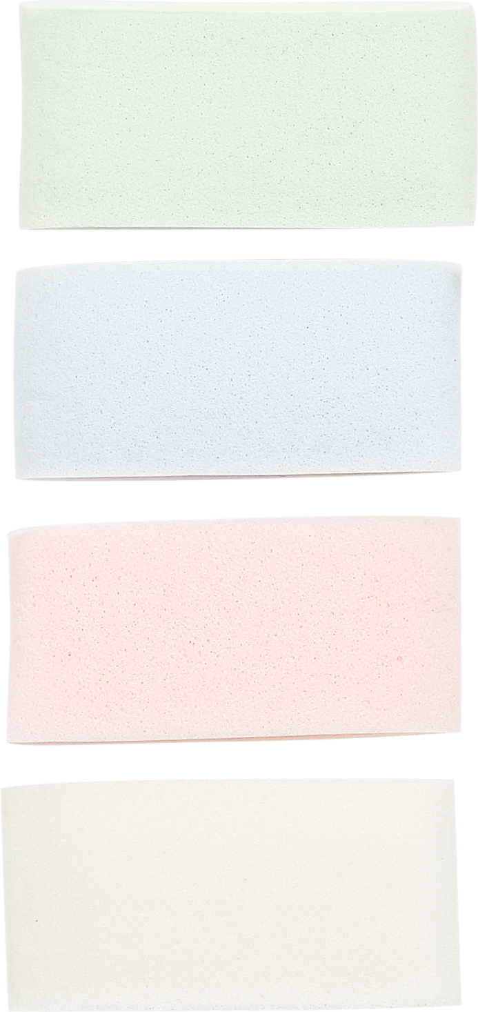 Océane Femme 4 Strip Sponge - Esponja para Maquiagem (4 unidades)