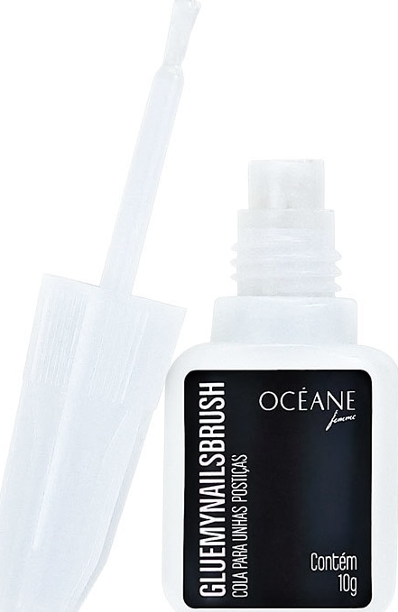 Océane Femme Glue My Nails Brush - Cola para Unhas Postiças 10g