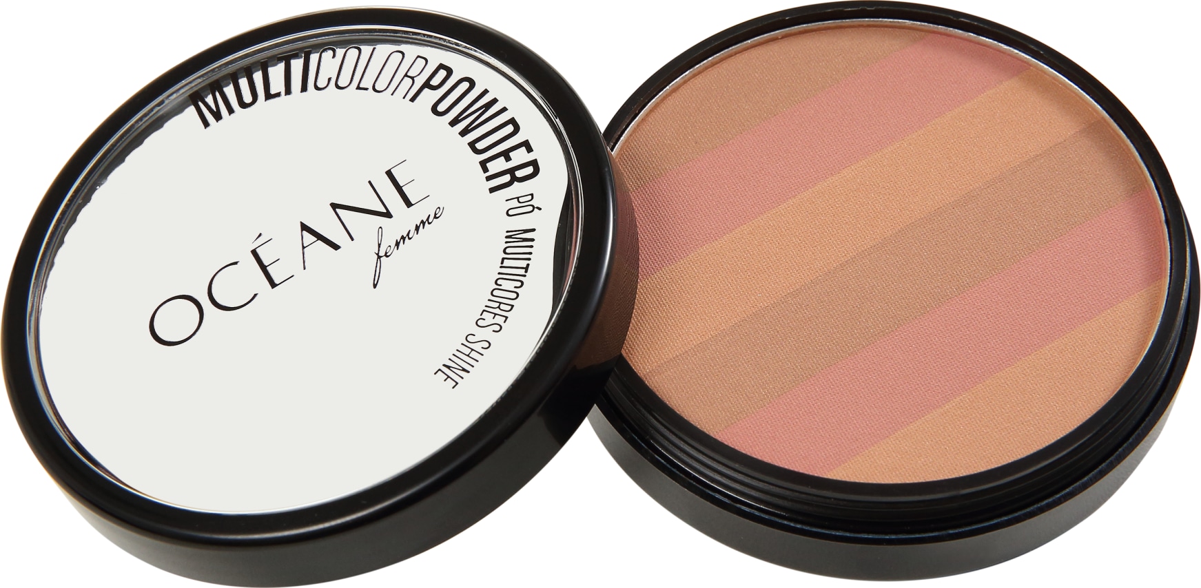 Océane Femme Multicolor Powder Bronzer - Pó 3 em 1 7,2g