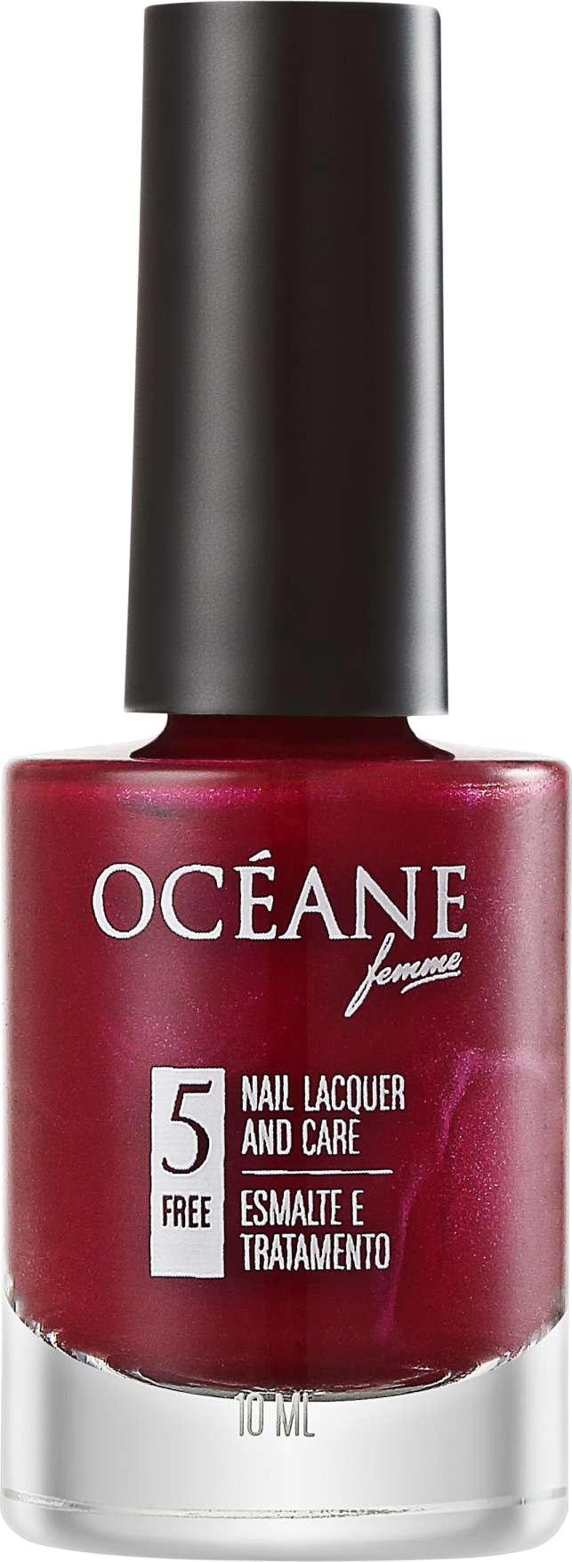 Océane Femme Nail Lacquer And Care Deep Blur - Esmalte Perolado 10ml