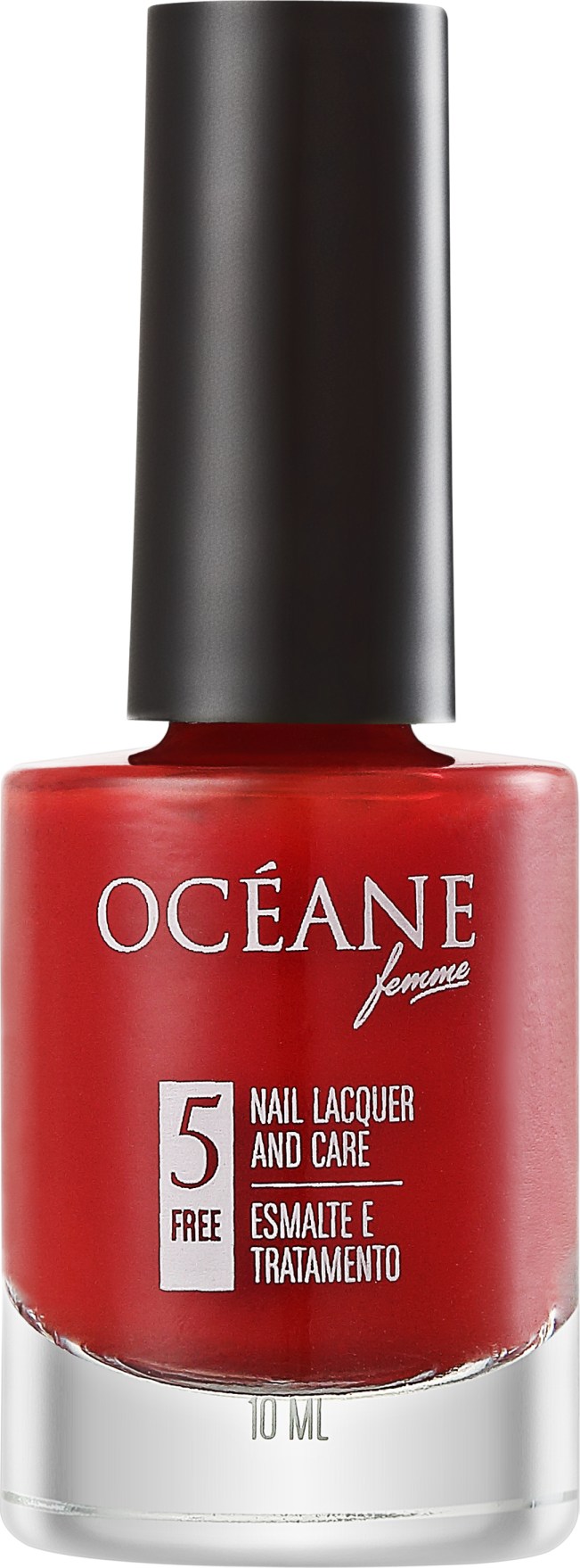 Océane Femme Nail Lacquer And Care Red Valetine - Esmalte Cremoso 10ml