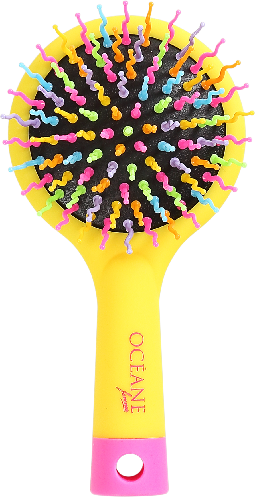 Océane Femme Rainbow Brush Amarela - Escova Almofadada Pequena