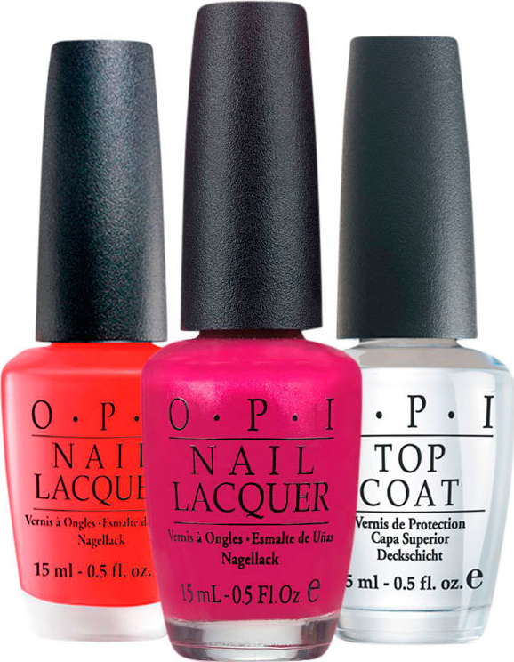 Kit OPI Fuchsia Chihuahua Coat (3 produtos)