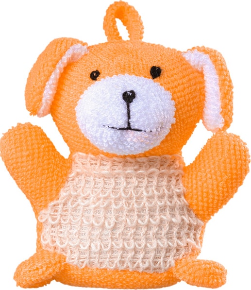 Orgânica Bath Toy Cachorrinho Laranja - Esponja de Banho