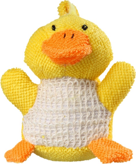 Orgânica Bath Toy Patinho Amarelo - Esponja de Banho
