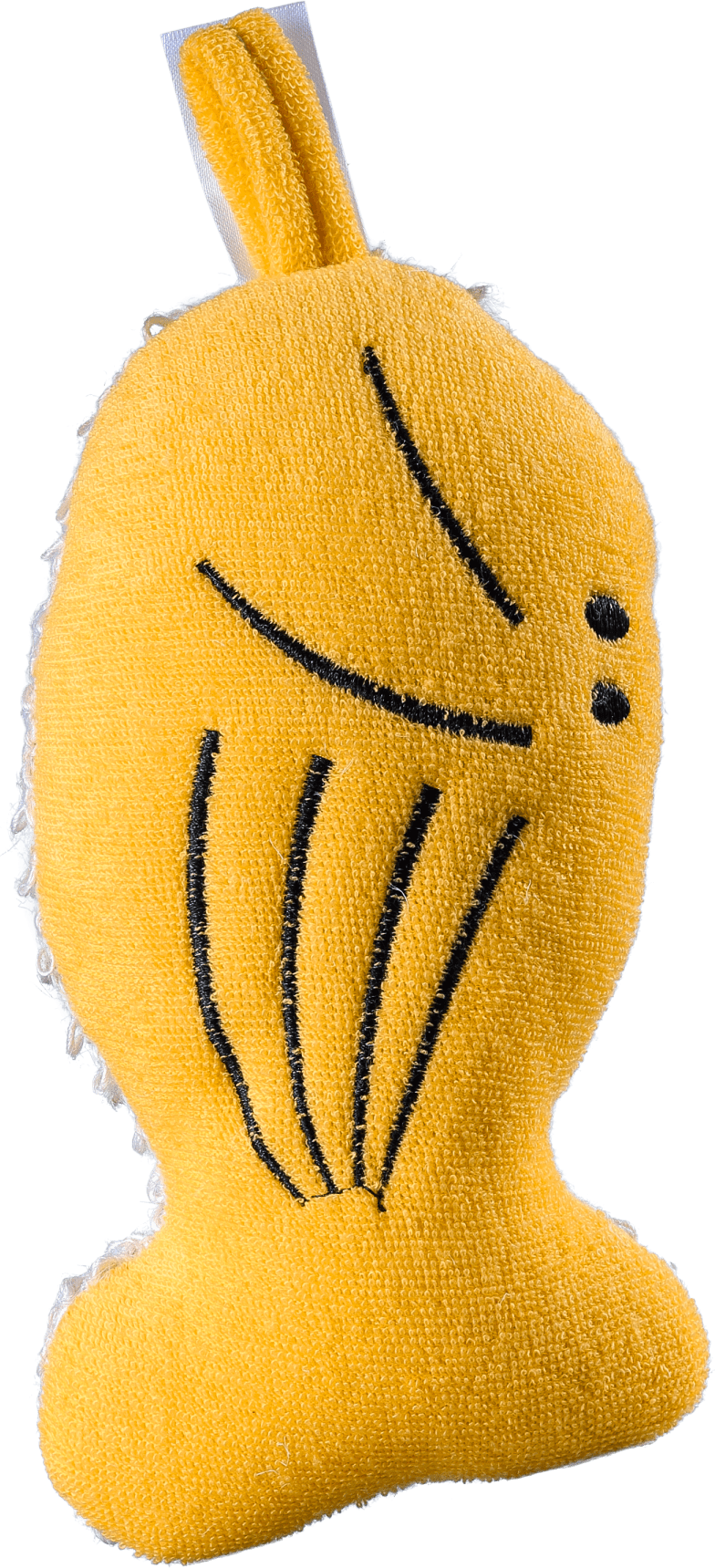 Orgânica Bath Toy Peixinho Amarelo - Esponja de Banho