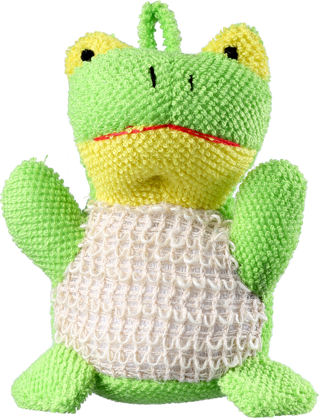 Orgânica Bath Toy Sapinho Verde - Esponja de Banho
