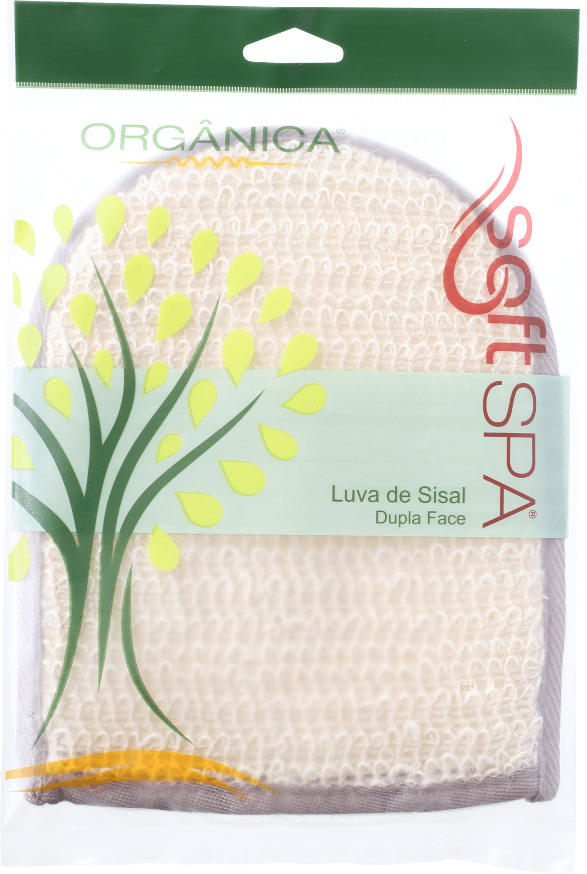 Orgânica Luva de Sisal Dupla Face - Luva de Banho
