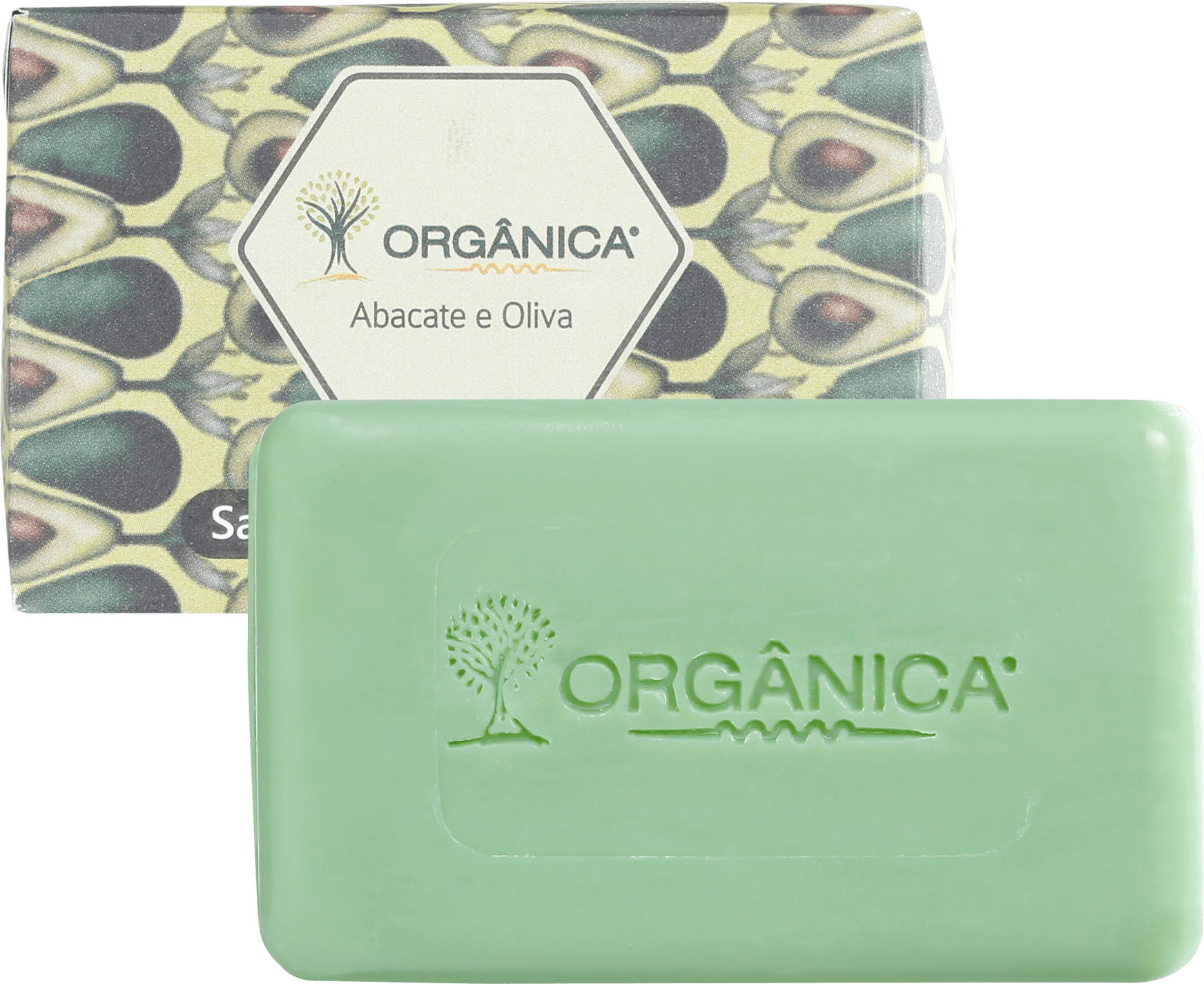 Orgânica Puro Vegetal Abacate & Oliva - Sabonete em Barra 90g