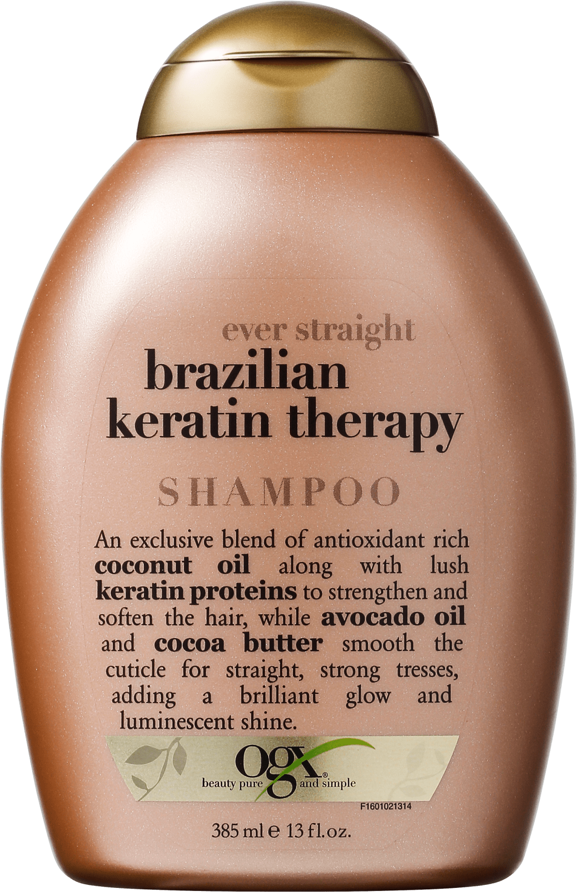 Organix Brazil Keratin Defrizz Shampoo-385ml