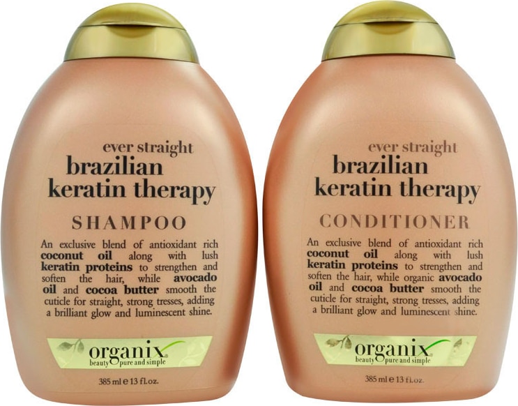 Organix Brazilian Keratin Therapy Duo Kit (2 Produtos)
