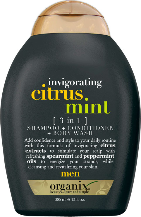 Organix Citrus Mint 3 In 1 - Shampoo 3Em1 385ml
