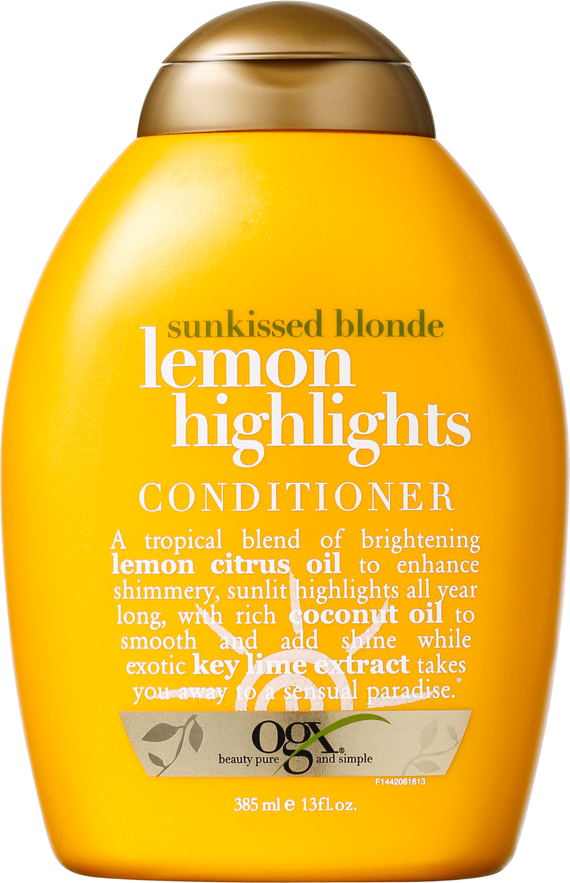 Organix Lemon Highlights Conditioner - Condicionador 385ml