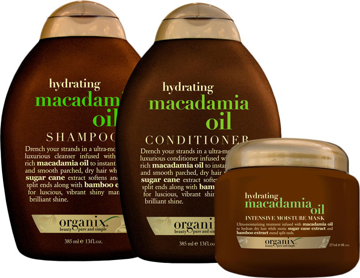Organix Macadamia Oil Intense Kit (3 Produtos)