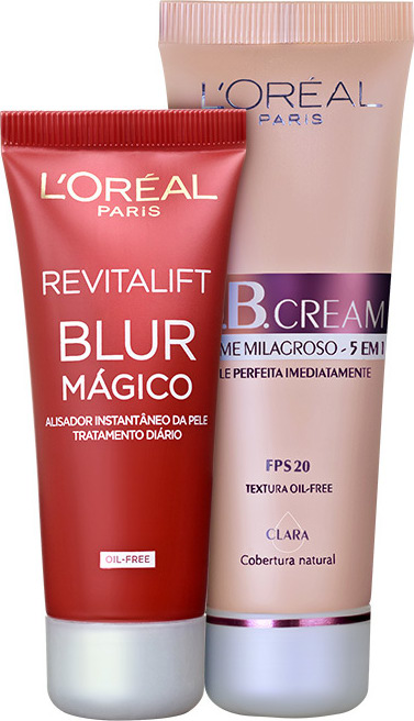Kit L'Oréal Paris Perfect Skin Claro (2 produtos)