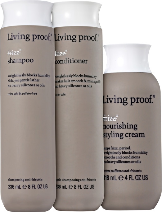 Living Proof No Frizz Nourishing Styling Kit (3 Produtos)