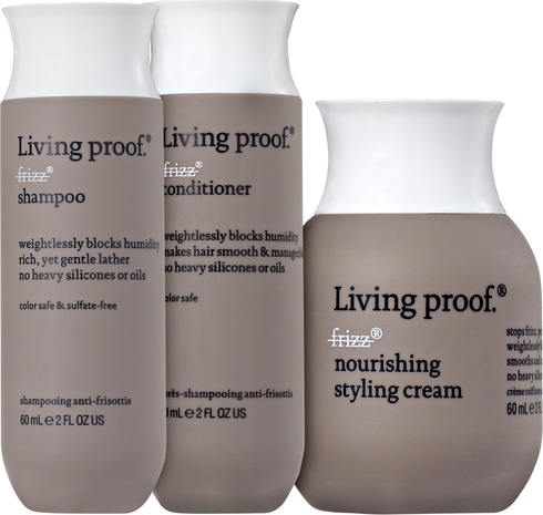 Living Proof No Frizz Nourishing Mini Trio Kit (3 Produtos)